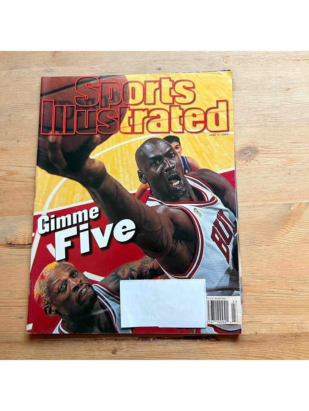 Sports Illustrated Gimme Five June 9, 1997 Magazine BK03